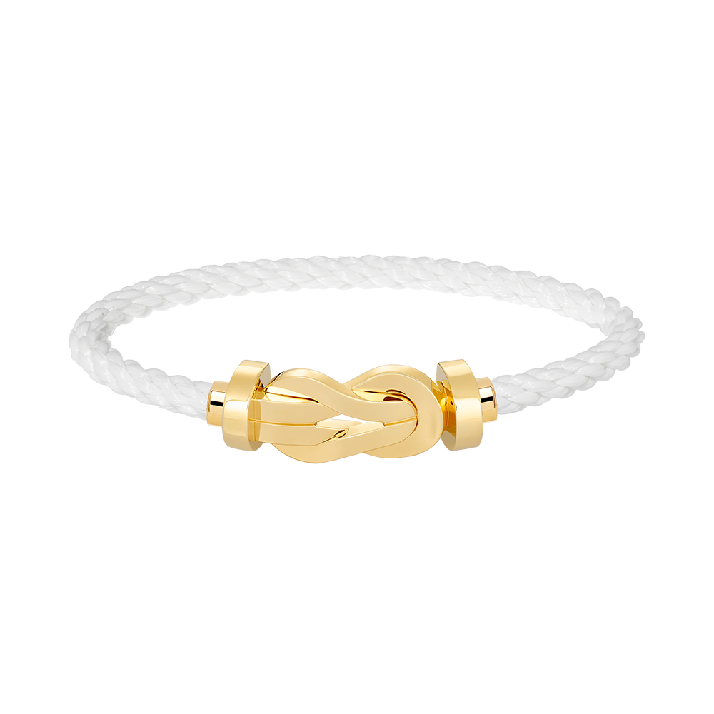 [Moco]CHANCE GROSSES 8-FACH-ARMBAND MIT SCHNALLE OHNE DIAMANT GOLD