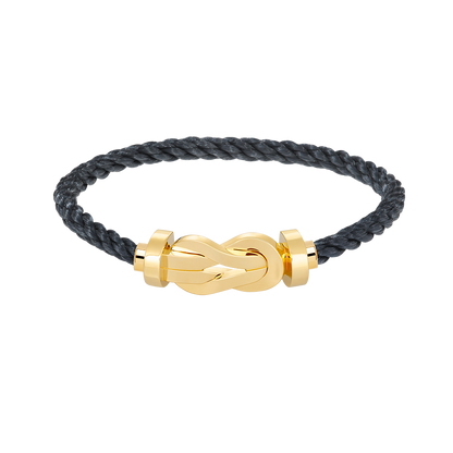 [Moco]CHANCE GROSSES 8-FACH-ARMBAND MIT SCHNALLE OHNE DIAMANT GOLD