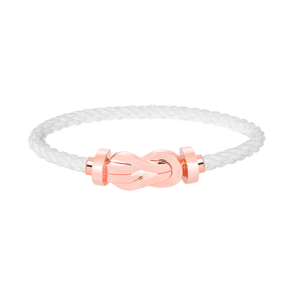 [Moco]CHANCE LARGE 8 FIGURE BUCKLE NO DIAMOND BRACELET ROSE GOLD