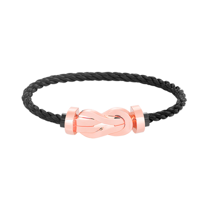 [Moco]Chance Armband mit großer 8-stelliger Schnalle, ohne Diamanten, Roségold