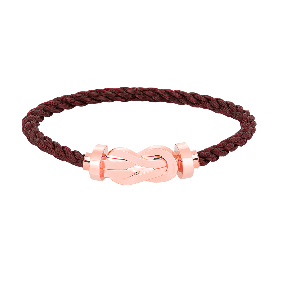 [Moco]CHANCE LARGE 8 FIGURE BUCKLE NO DIAMOND BRACELET ROSE GOLD