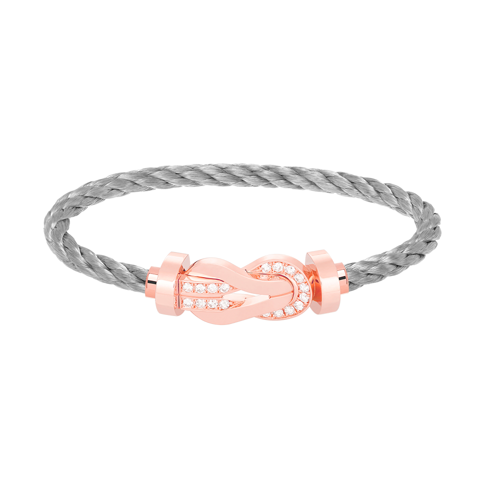 [Moco]CHANCE GROSSES 8-STELLIGES SCHNALLE HALBDIAMANTARMBAND ROSÉGOLD