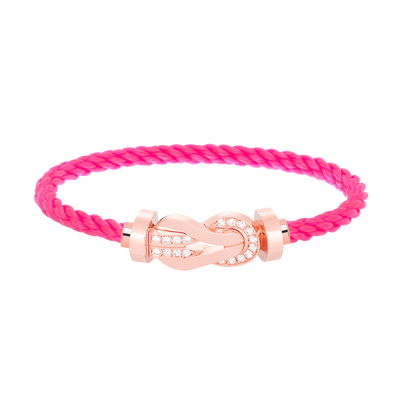 [Moco]CHANCE GROSSES 8-STELLIGES SCHNALLE HALBDIAMANTARMBAND ROSÉGOLD