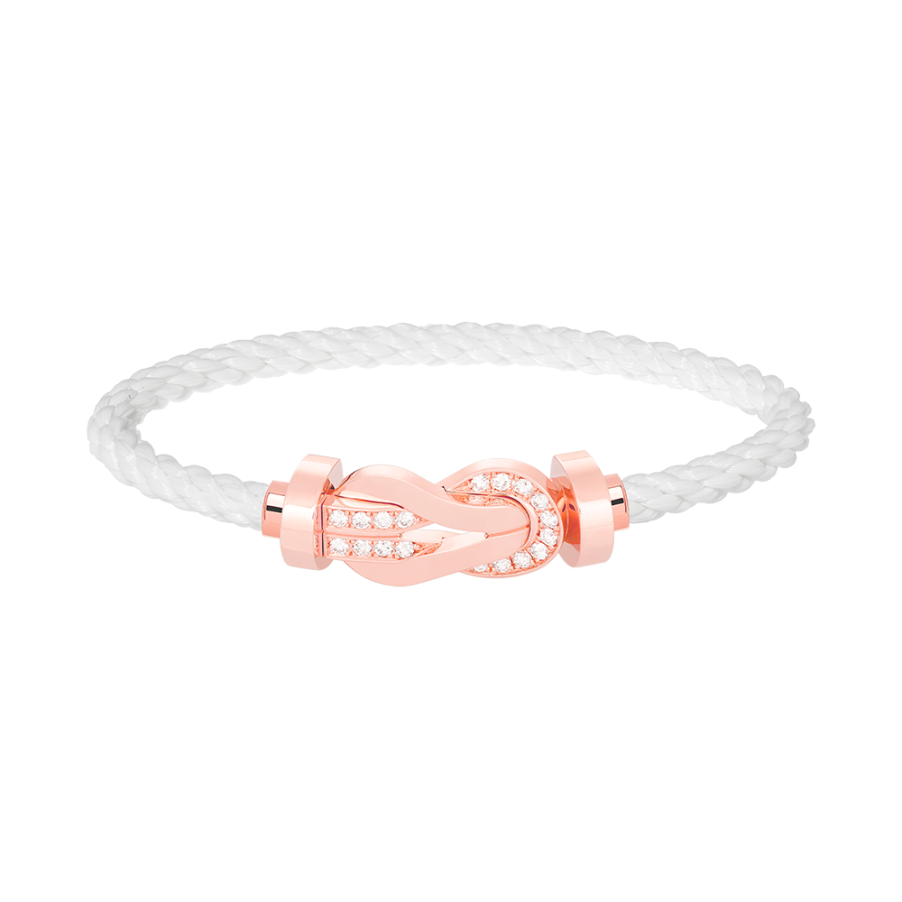 [Moco]CHANCE GROSSES 8-STELLIGES SCHNALLE HALBDIAMANTARMBAND ROSÉGOLD