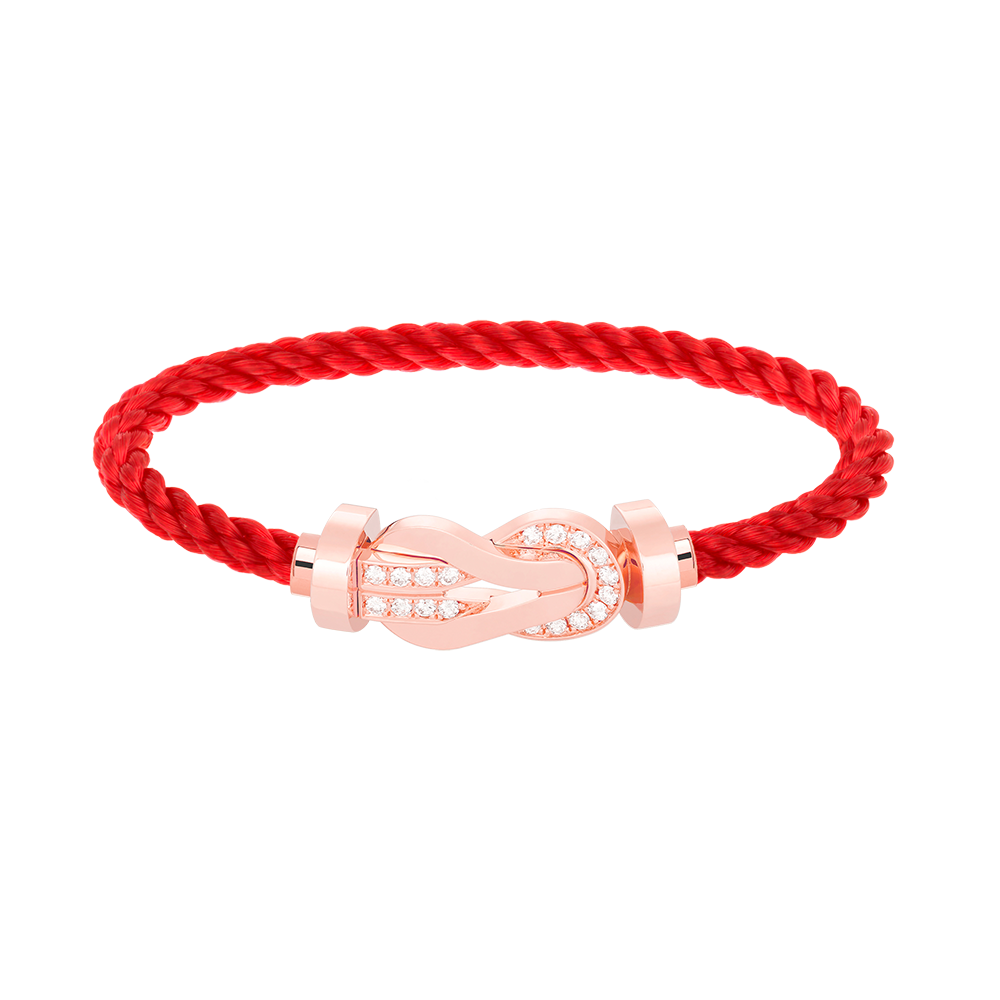 [Moco]CHANCE GROSSES 8-STELLIGES SCHNALLE HALBDIAMANTARMBAND ROSÉGOLD