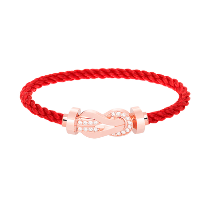 [Moco]CHANCE GROSSES 8-STELLIGES SCHNALLE HALBDIAMANTARMBAND ROSÉGOLD