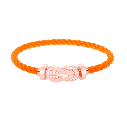 [Moco]CHANCE GROSSES 8-STELLIGES SCHNALLE HALBDIAMANTARMBAND ROSÉGOLD