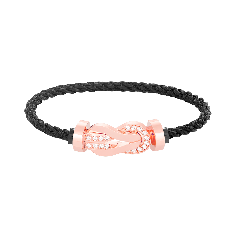 [Moco]CHANCE GROSSES 8-STELLIGES SCHNALLE HALBDIAMANTARMBAND ROSÉGOLD