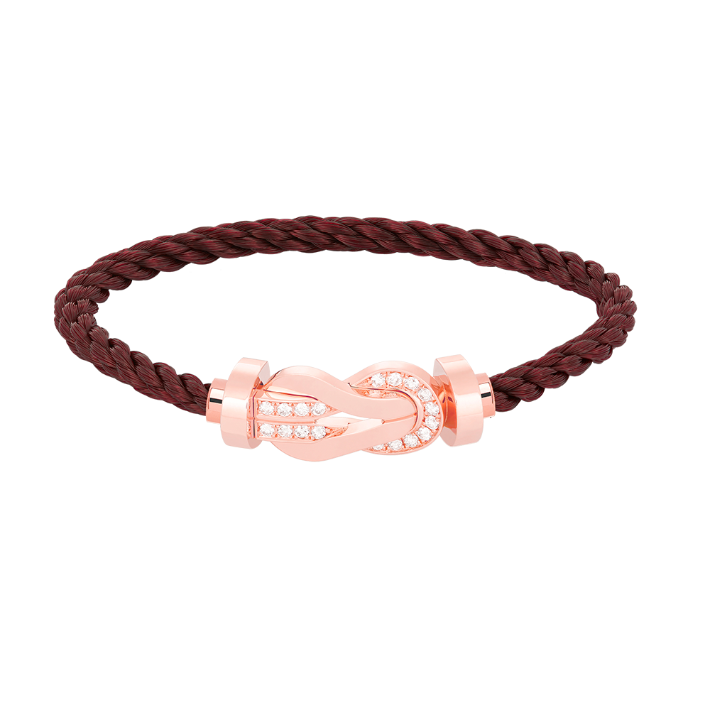 [Moco]CHANCE GROSSES 8-STELLIGES SCHNALLE HALBDIAMANTARMBAND ROSÉGOLD