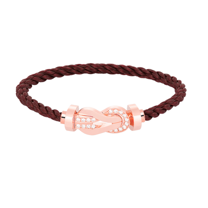 [Moco]CHANCE GROSSES 8-STELLIGES SCHNALLE HALBDIAMANTARMBAND ROSÉGOLD