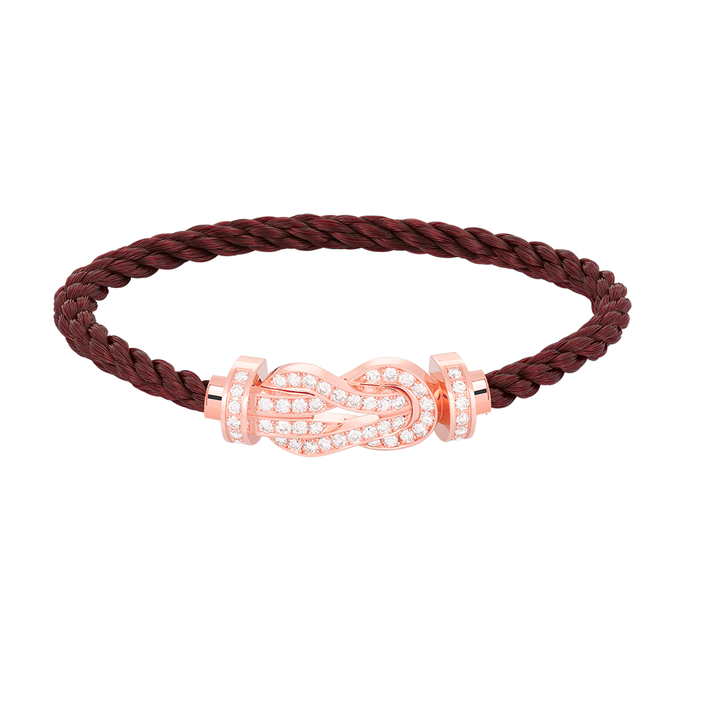 [Moco]CHANCE GROSSES 8-FACH-ARMBAND MIT VOLLEN DIAMANTEN IN ROSÉGOLD