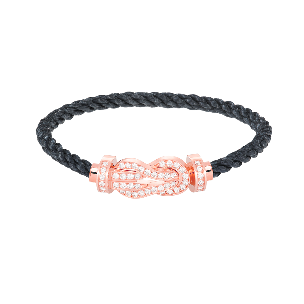 [Moco]CHANCE GROSSES 8-FACH-ARMBAND MIT VOLLEN DIAMANTEN IN ROSÉGOLD