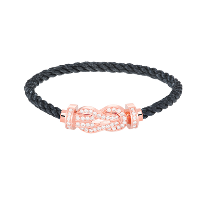 [Moco]CHANCE GROSSES 8-FACH-ARMBAND MIT VOLLEN DIAMANTEN IN ROSÉGOLD