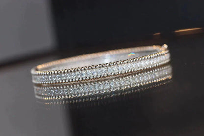 [Moco]PERLEE DIAMANTENARMBAND 1 REIHE 