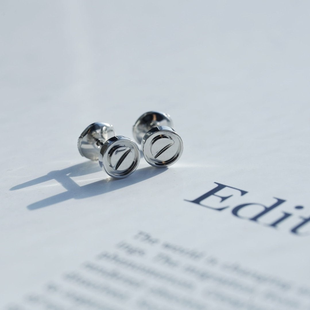 [モコ]ラブピアス シルバー 10MM