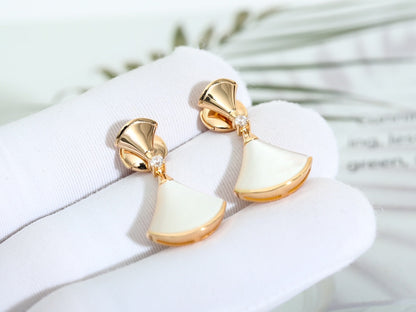 [Moco]DREAM MOP PINK GOLD EARRINGS