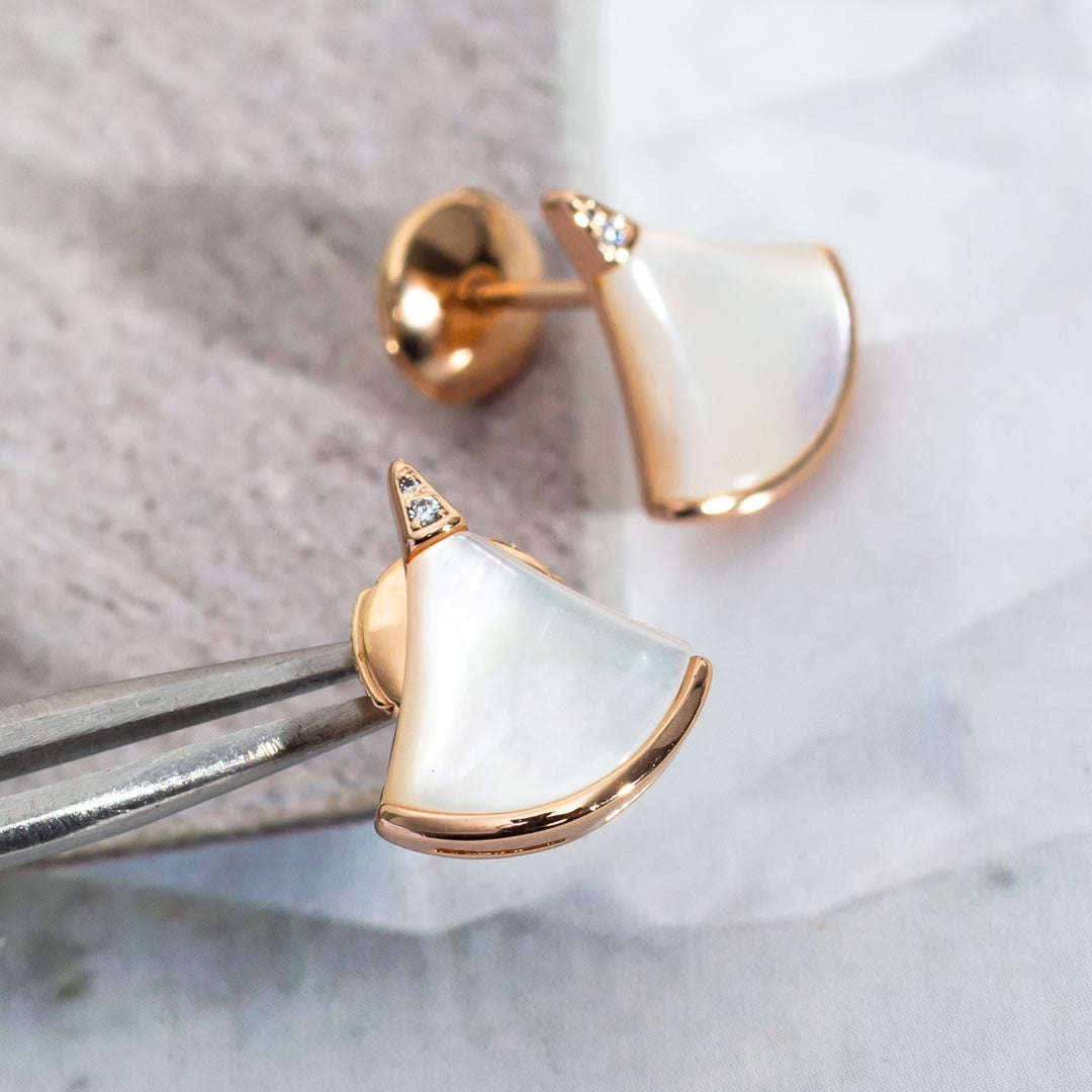 [Moco]DIVAS DREAM EARRINGS PINK GOLD