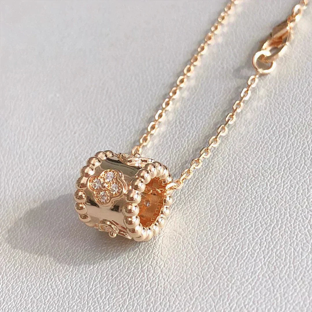 [Moco]PERLEE PEDANT NECKLACE GOLD / ROSE GOLD