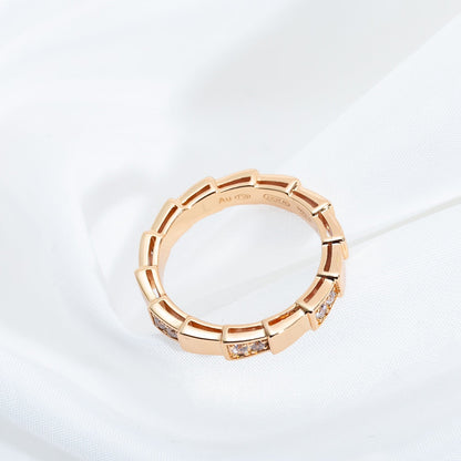 [Moco]SERPENTI RING ROSA GOLD 3MM