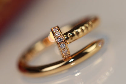 [Moco]JUSTE RING 2,65 MM GOLD DIAMANT