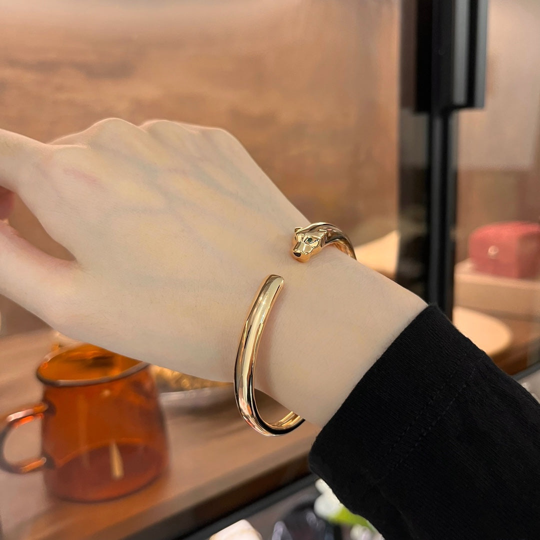 [Moco]PANTHERE GOLD OPEN BRACELET