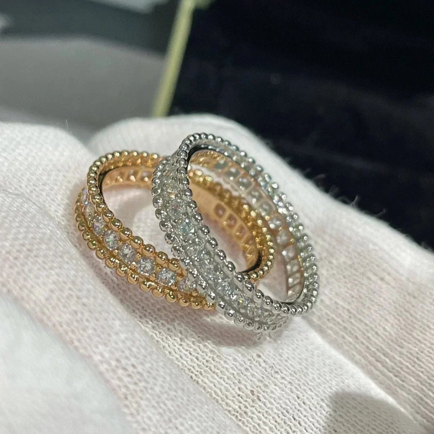 [Moco]PERLEE DIAMOND ROSE GOLD RING