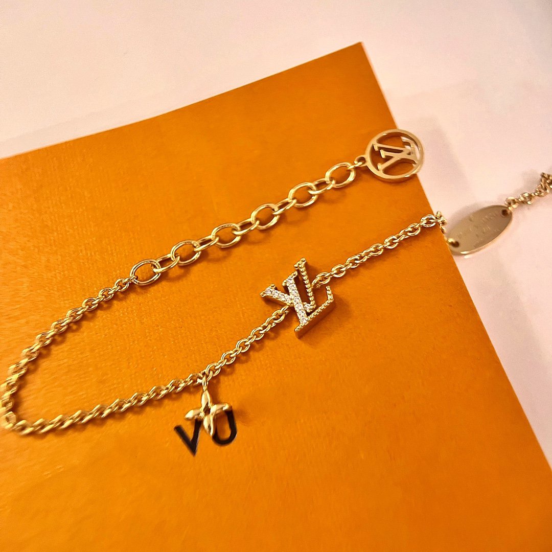 [Moco]LOGO STAR MOTIF GOLD BRACELET