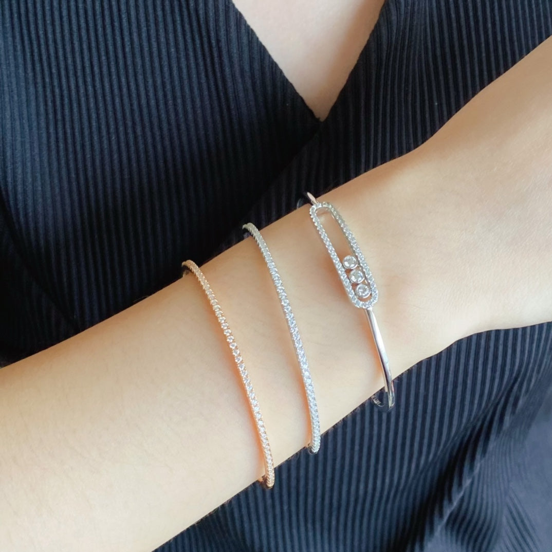 [Moco]MINI DIAMANT TENNISARMBAND