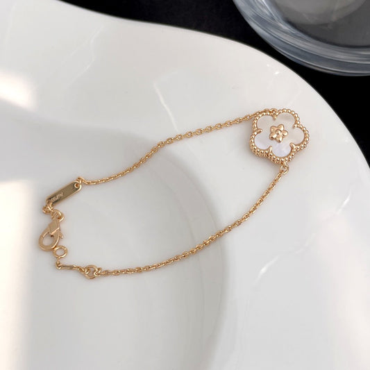 [Moco]LUCKY SPRING ROSÉGOLD MOP ARMBAND