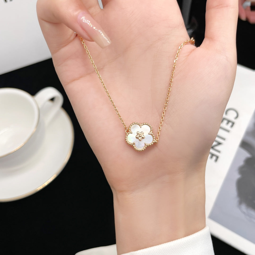 [Moco]LUCKY SPRING ROSÉGOLD MOP ARMBAND