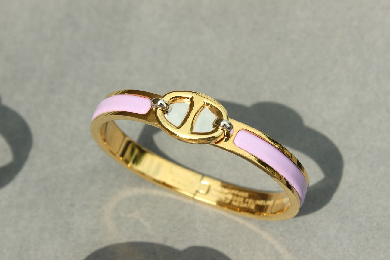 [Moco]CLIC CHAINE GOLD BRACELET