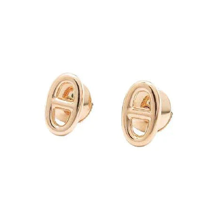 [Moco]CHAINE SMALL EARRINGS GOLD AND SILVER