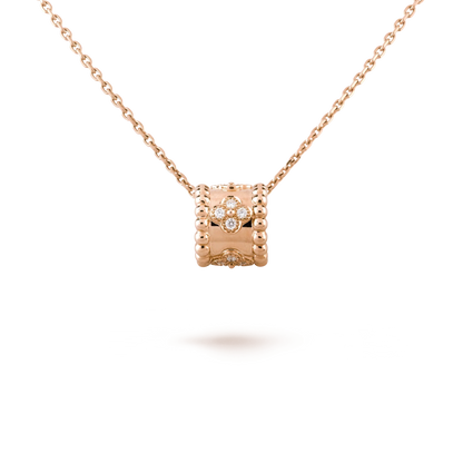 [Moco]PERLEE PEDANT NECKLACE GOLD / ROSE GOLD