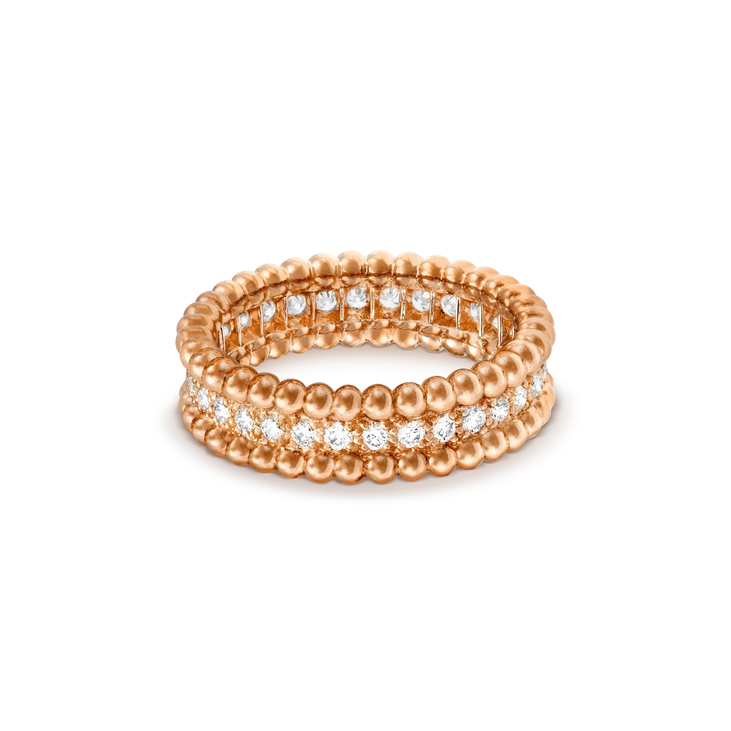 [Moco]PERLEE DIAMANT ROSÉGOLDRING