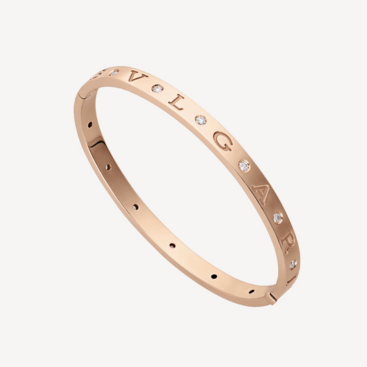 [Moco]ZERO 1 ROSÉGOLD 12 DIAMANTEN ARMBAND