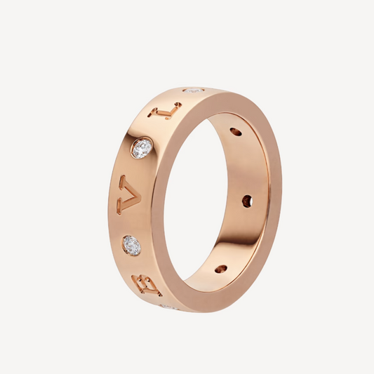 [Moco]ZERO 1 ESSENTIAL ROSGOLDBAND MIT DIAMANTENRING