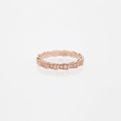 [Moco]SERPENTI RING ROTGOLD MIT DIAMANTEN 3MM