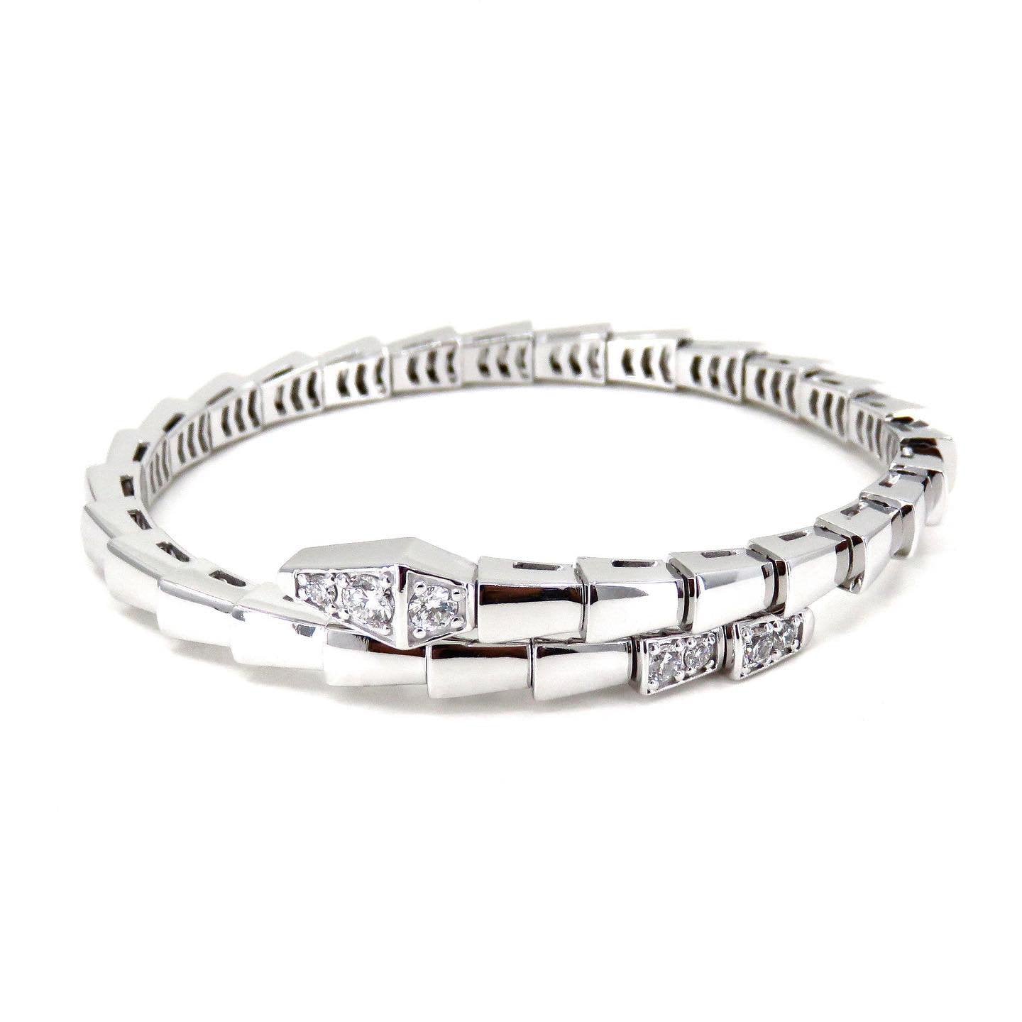 [Moco]SERPENTI-ARMBAND DIAMANTEN SILBER