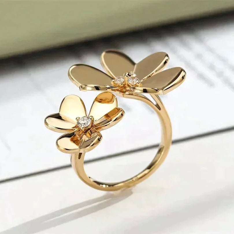 [Moco]CLOVER COMOS GOLD-DIAMANT-RING