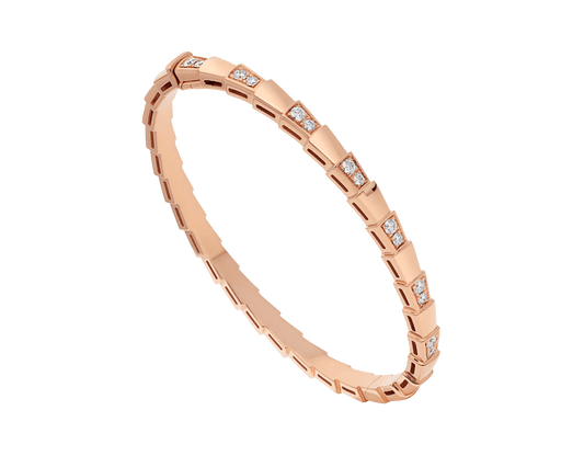 [Moco]SERPENTI KLEINES ARMBAND ROTGOLD DIAMANT