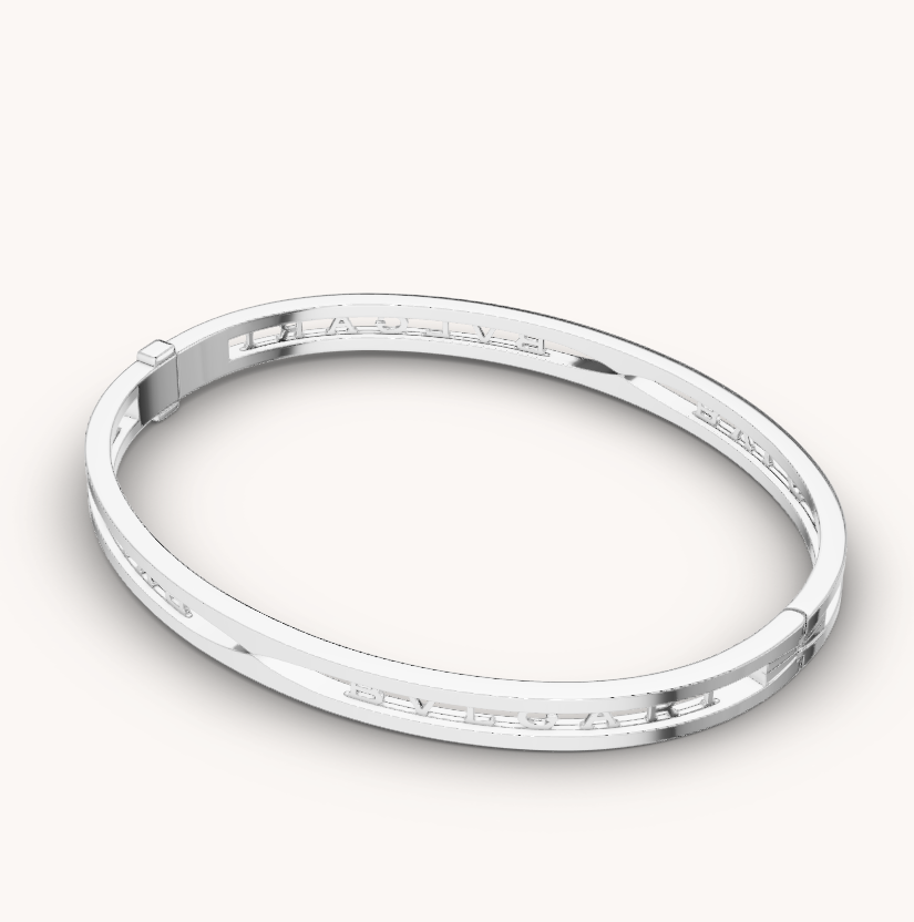 [Moco]ZERO 1 SPIRALLOGO SILBERARMBAND