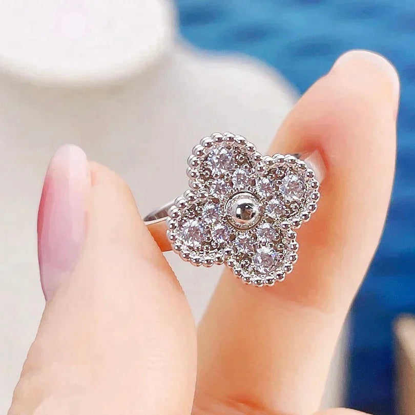 [Moco]CLOVER DIAMOND RING