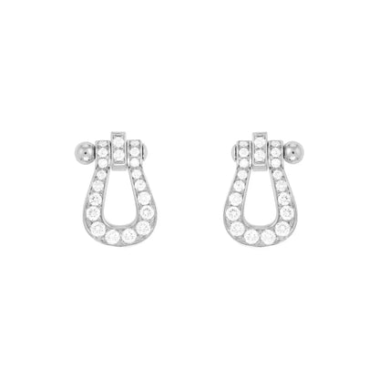 [Moco]FORCE 10 FULL DIAMOND STUD EARRINGS MINI MODEL