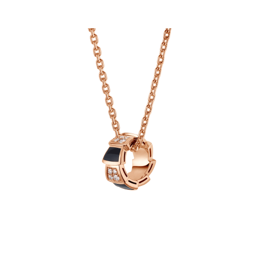 [Moco]SERPENTI-PEDANT-DIAMANT-HALSKETTE