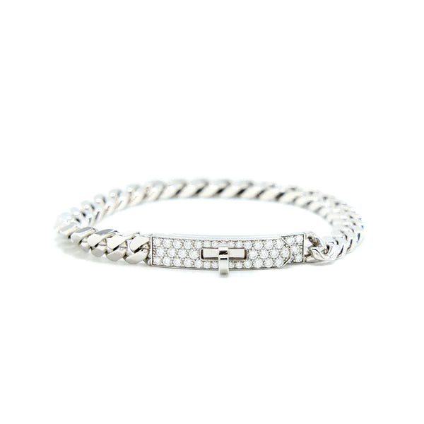 [Moco]KELLY KETTE SILBER DIAMANT ARMBAND