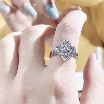 [Moco]CLOVER DIAMOND RING