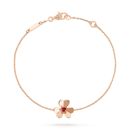 [Moco]FRIVOLE GOLD BLUME ROSA MALACHIT ARMBAND