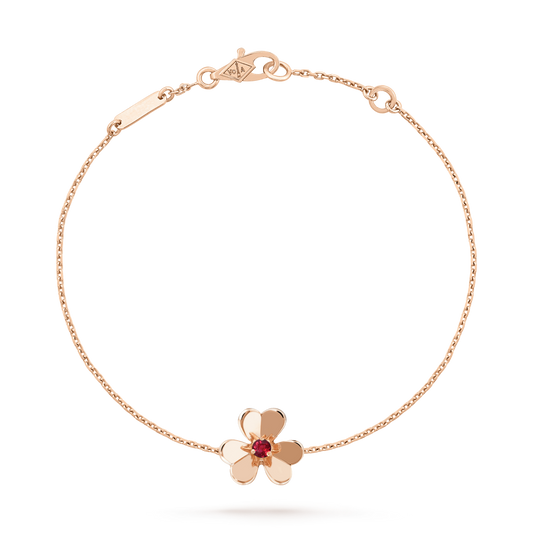 [Moco]FRIVOLE GOLD BLUME ROSA MALACHIT ARMBAND