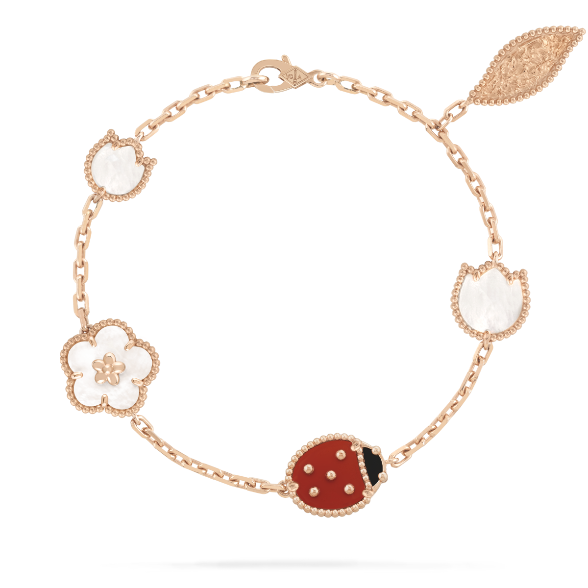 [Moco]Armband mit Glücksfrühling und 5 Motiven