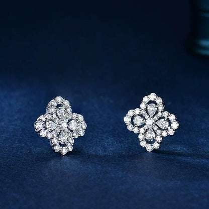 [Moco]LOOP EARRINGS FULL MOTIF DIAMOND 16MM